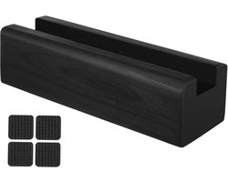 Solid wood lightweight luxury vloer spiegel - basis frame - houten spiegel standaard - niet-slippende spiegelhouder - grip basis lichaam