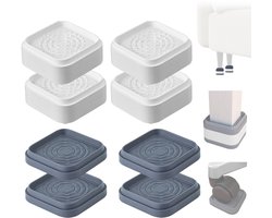 Solidchoice - Meubelverhogers Set van 8 voor Bed, Tafel en Wasmachine