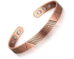 Solidchoice - Verstelbare Koperen Magnetische Armband met 8 Magneten