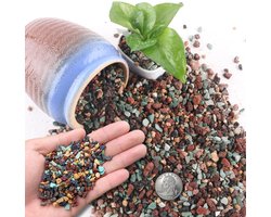SolidKeus - Lava Steen Mix voor Planten en Tuin Decoratie