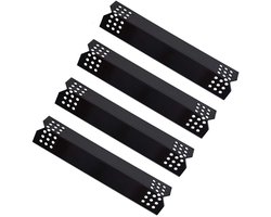 SolidKeus - Set van 4 Porselein Warmteplaten voor Barbecues