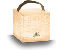Solight Solarpuff - LED Lantaarn - Zonne Energie Lampje - Waterdicht - Opvouwbaar - Tuinlamp - Camping - Boot verlichting