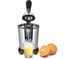 Solis Citrus Juicer 8453 Citruspers - Sinaasappelpers Elektrisch - Citroenpers Electrisch - 160 Watt - RVS Zilver