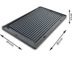 Solis Geribbelde Grill Plaat Deli Grill - 1 Stuk