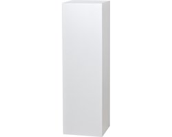 Solits sokkel zuil wit mat, 50 x 50 x 100 cm (lxbxh)