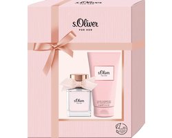 s.Oliver for Her Eau de Toilette 30 ml + Shower Gel 75 ml geschenkset