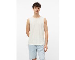 s.Oliver - male - Gemêleerde tanktop van katoenmix