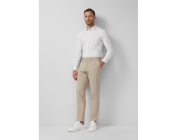 s.Oliver - male - s.O PURE: Pantalon met een fijn geweven structuur