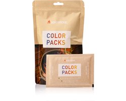 Solo Stove Color Packs, Kleurrijk vuurpoeder | Van kleur veranderend vuur voor open haarden, Vuurkorf, Vuurplaatsen en kampvuren met vuurkleuren, 4 mogelijke kleuren, 10 pakjes