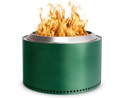 Solo Stove Yukon 2.0 met vloerstandaard kleur Cascade (Groen)