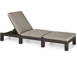 Solstol Allibert by KETER Daytona 195 x 65 x 25,5 cm Bruin