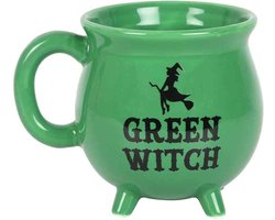 Something Different - Beker - Mok Heksenketel - Green Witch Cauldron mug | Witches Brew Collectie | voor de groene heks