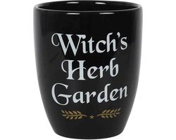 Something Different Plantenpot Witch's Herb Garden Zwart