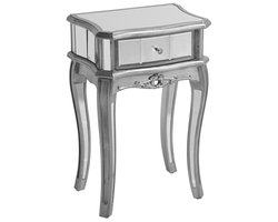 SOMMA - Consoletafel - Zilver - Glas