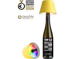 Sompex Flessenlamp - met houdbare siliconen kurk - dimbaar - RGB - voor binnen en buiten