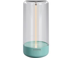 Sompex Pulse magnetische Sfeerlamp turquoise - indoor / outdoor / voor binnen en buiten / oplaadbaar / dimbaar