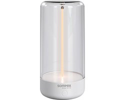 Sompex Pulse magnetische Sfeerlamp wit - indoor / outdoor / voor binnen en buiten / oplaadbaar / dimbaar
