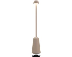 Sompex tafellamp MINIMAX - zand, oplaadbare tafellamp
