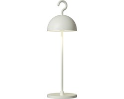 Sompex Tafellamp of hanglamp Hook | Led | Wit- indoor / outdoor / voor binnen en buiten met oplaadkabel USB  - 2700-3000k - kleur in warm of koel wit instelbaar - Design accu(tafel)lamp