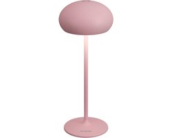 Sompex tafellamp | PEBBLE | Roze | Oplaadbaar | Accu / dimbaar / draadloos / overal mee naar toe te nemen / staat leuk op de tafel - overal even cool