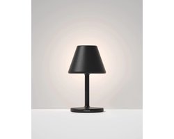 Sompex | Tafellamp | Twin | Op Accu | Zwart - oplaadbaar - dimbaar - voor binnen en buiten