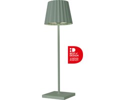 Sompex Troll 2.0 | LED tafellamp voor buiten en binnen | Werkt op batterijen | Aluminium | Dimbaar | Incl. Inductie | Groen