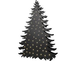SOMPEX - Vloerlamp - BLACKY kerstboom 94cm zwart met LED