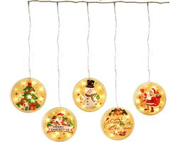 Somstyle Kerstboom LED verlichting 3D - Decoratie Kerstmis - Warm Wit Licht - Kerstversiering Binnen & Buiten - Lichtsnoer - Met USB - 3M