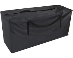 Somstyle Kussentas voor Tuinkussens - 173 x 76 x 51 CM - Opbergtas voor Tuinmeubel Kussens - Tuinkussenhoes - Zwart
