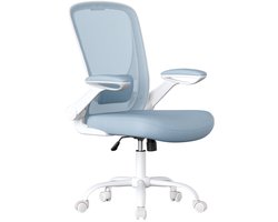 SONGMICS - Bureaustoel - Ergonomische Bureaustoel - Met Kantelfunctie - Ademend Mesh - Grote Zitting