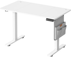 SONGMICS - Zit Sta Bureau - Elektrisch - 180 x 80 cm - Geheugenfunctie voor 4 Hoogtes - Voor Kantoor