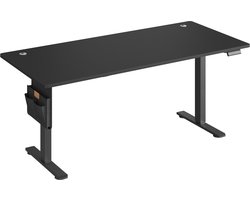 SONGMICS - Zit Sta Bureau - Elektrisch - 180 x 80 cm - Met Geheugenfunctie en USB-C Poort