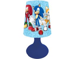Sonic wireless mini bedside lamp and nightlight