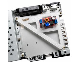 Sony PlayStation 2 FAT PSU Bracket XL4015 - Interne Voeding Houder - Console Mod Upgrade - Stabiele Montage Beugel Voor PS2 Fat - Elektronica Modding Accessoire - Duurzaam Design - Wit
