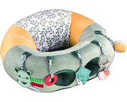 Sophie de giraf Baby Seat & Play - Babystoel met activiteiten - Baby speelgoed - Kraamcadeau - Babyshower cadeau - Vanaf 3 maanden - 27 x 55 x 50 cm