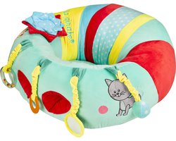 Sophie de giraf Baby Seat & Play - Babystoel met activiteiten - Baby speelgoed - Kraamcadeau - Babyshower cadeau - Vanaf 3 maanden - 27 x 55 x 50 cm