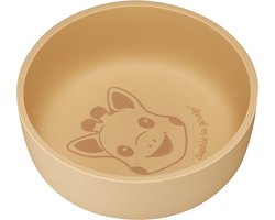 Sophie de giraf Kom - Kinder servies - Bakje - Vaatwasser- en magnetronbestendig - Siliconen - In witte geschenkdoos - Beige