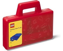 Sorteerkoffer To Go, Rood - LEGO