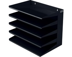 Sorteerrek Vepa Bins 5 delig zwart