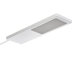 SOTECH LED-meubellamp GIULIA II enkele lamp zilvergrijs, 4000K neutraal wit Onderkastverlichting Kastverlichting