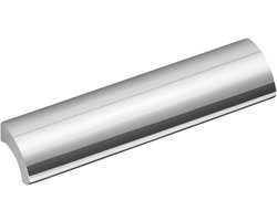 SOTECH Meubelgreep NORR BA 224 mm gepolijst chroom aluminium greeplijst profiel