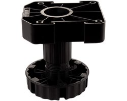 SOTECH Set van 12 stuks meubelpoten 100 mm Sokkelvoeten verstelbaar