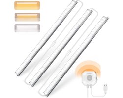 Sounix Keukenverlichting - kastverlichting - LED onderbouwverlichting - Uitbreidbaar - Warm Wit licht