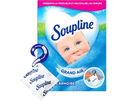 SOUPLINE Grand Air Garderobekast Linnen Geurzakjes de doos van 3