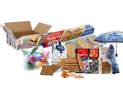 Souvenirs Holland - Cadeaupakket - 9 Hollandse cadeautjes - Stroopwafels - houten tulpen - chocola - In Hollandse geschenkdoos
