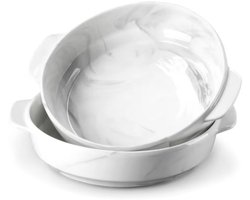 Sovereign Dinerborden – Schaal – 1500ML – Marmer Look – Lasagne – Braadslede
