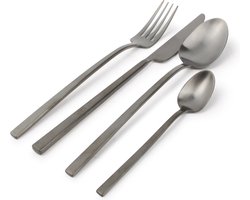 S&P Collection Bestekset Terno 16 Delig - Mat Zwart