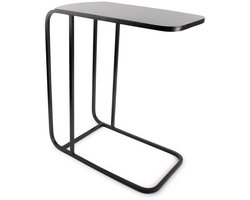 S|P Collection - Bijzettafel 43x25xH50cm zwart - Ivy