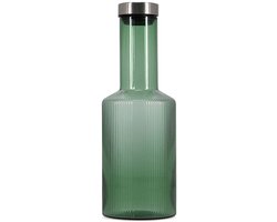 S|P Collection Fles met dop waterfles karaf 100cl donkergroen Ray