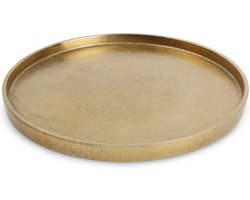 S|P Collection - Sierschaal 25xH1,5cm goud - Palace